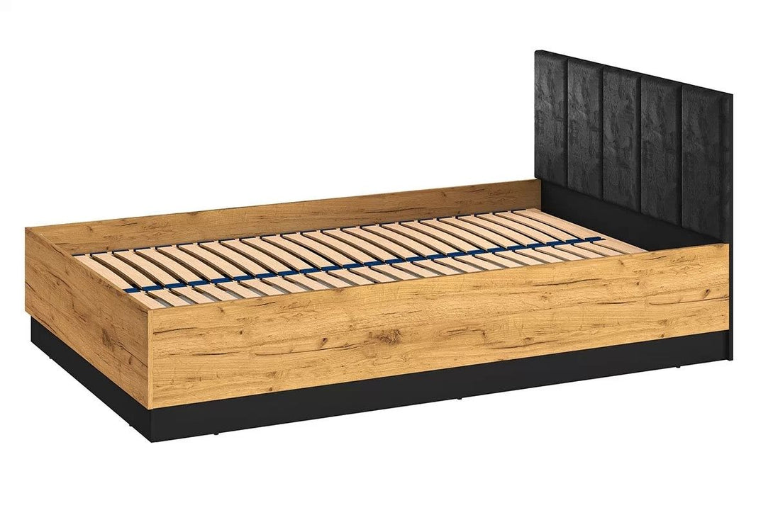 Holzbett - Kawana - Robustes langlebig und stabil. - ROYAL24_MARKT