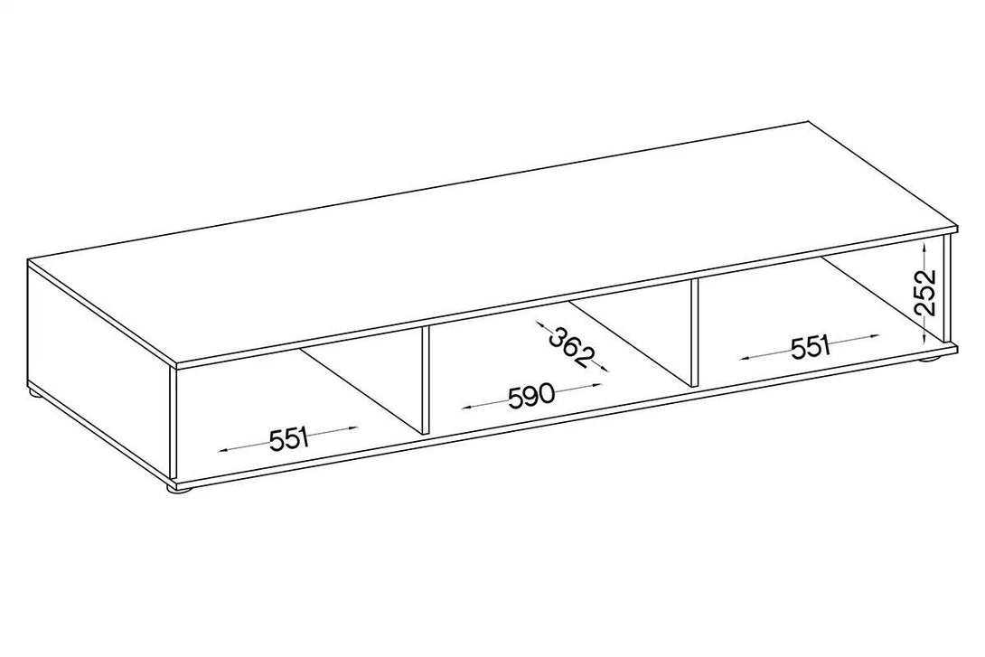 Wohnwand -  Kaja - Gestalten Sie eine Wohnwand in einer zeitlosen Farbkombination.