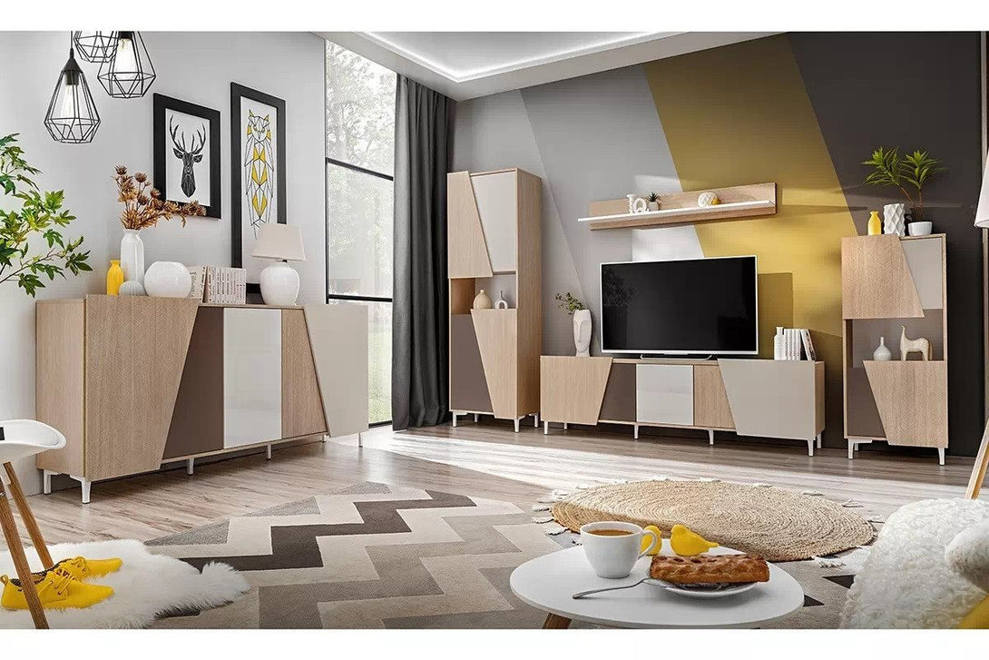 Kommode - Miraza - Markantes Design mit einer Kombination aus wunderbaren Farben. - ROYAL24_MARKT