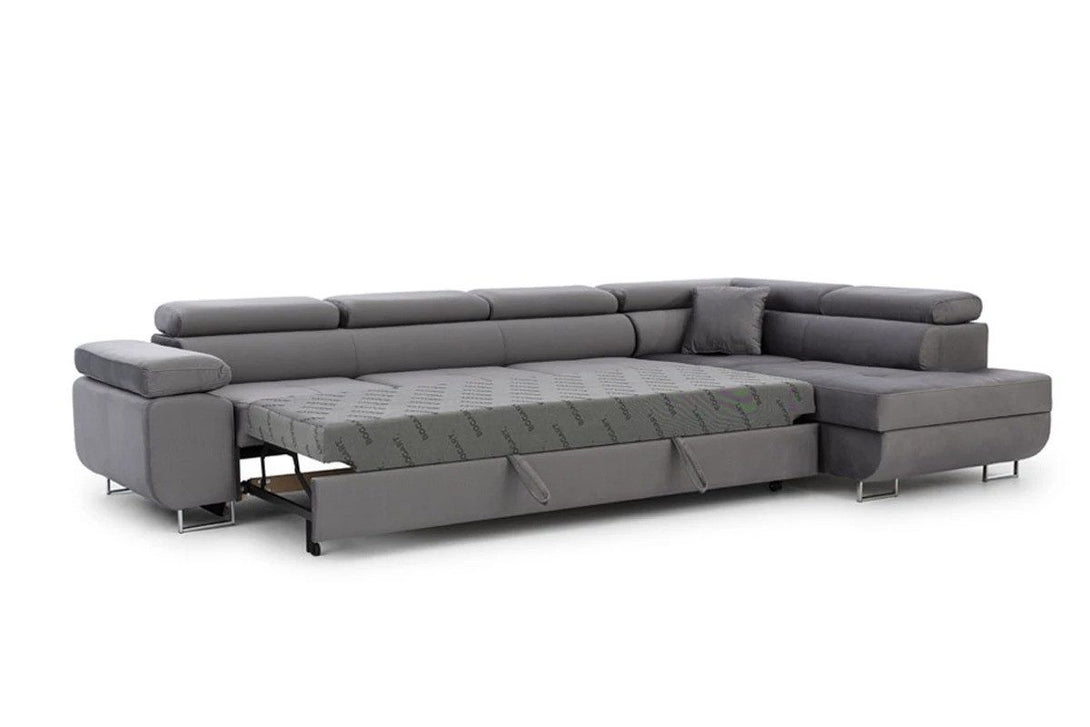 Ecksofa - Annabelle  - Elegantes Design, die Perle der modernen Möbelwelt.