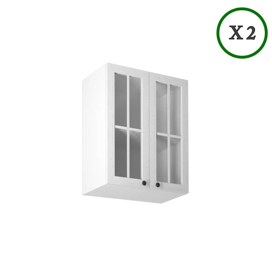 Winkelküche - L-Form Provence Andersen Kiefer - K5-G390×290 cm. - ROYAL24_MARKT