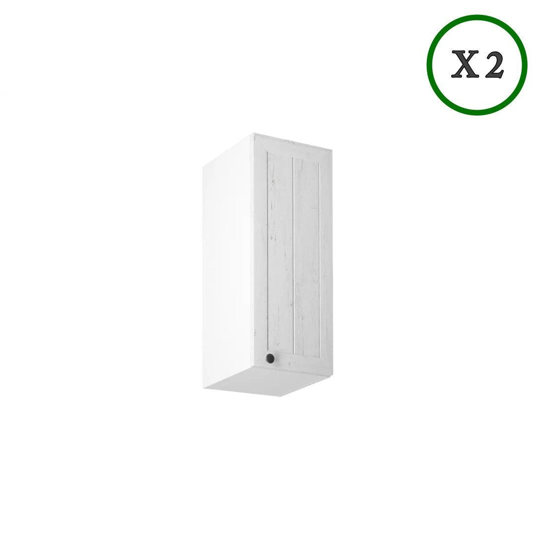 Winkelküche - L-Form Provence Andersen Kiefer - K5-G390×290 cm. - ROYAL24_MARKT