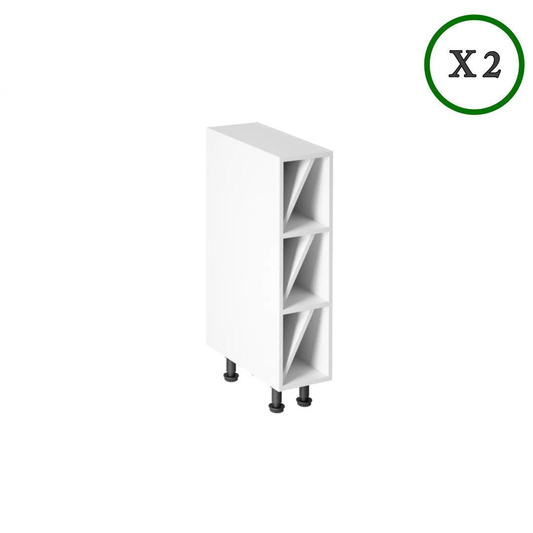 Winkelküche - L-Form Provence Andersen Kiefer - K5-G390×290 cm. - ROYAL24_MARKT