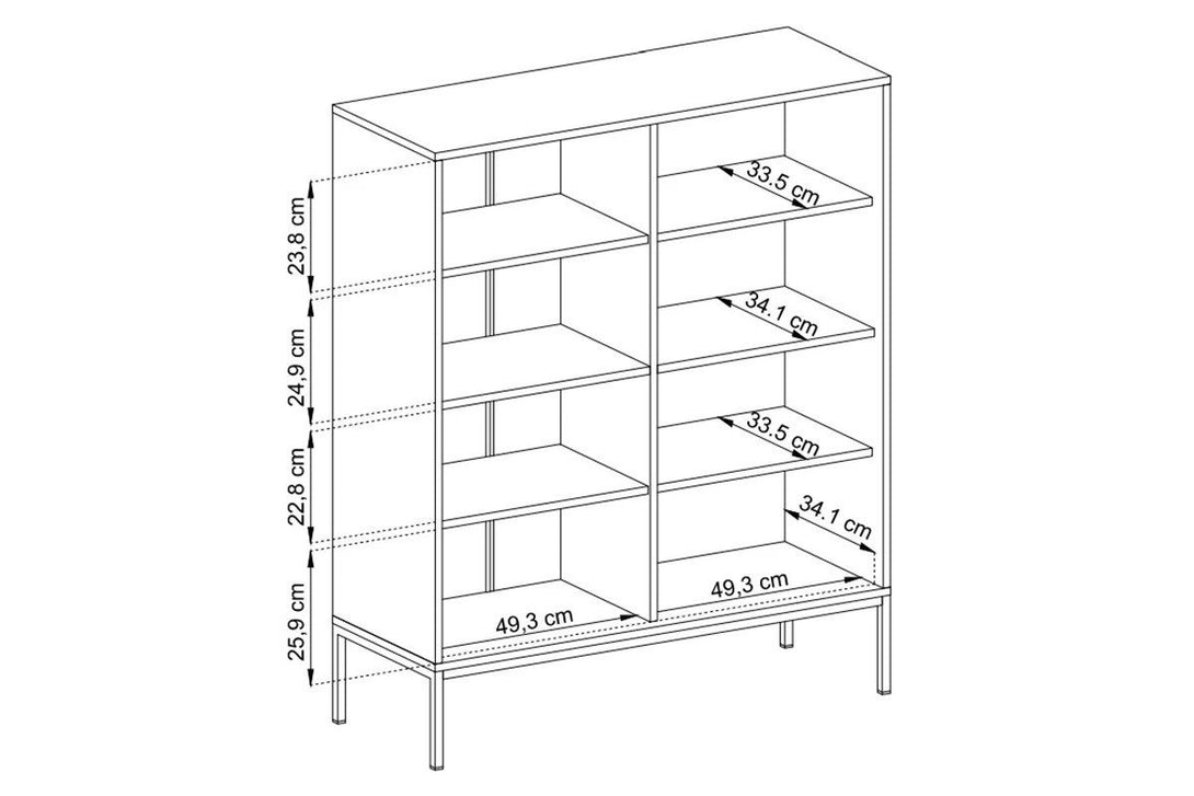 Kommode - Eladia - für modernes Wohnen mit integriertem Stauraum.