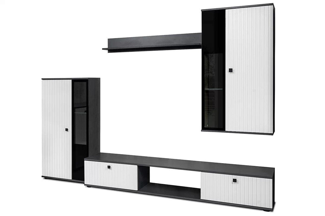Wohnwand -  Kaja - Gestalten Sie eine Wohnwand in einer zeitlosen Farbkombination.