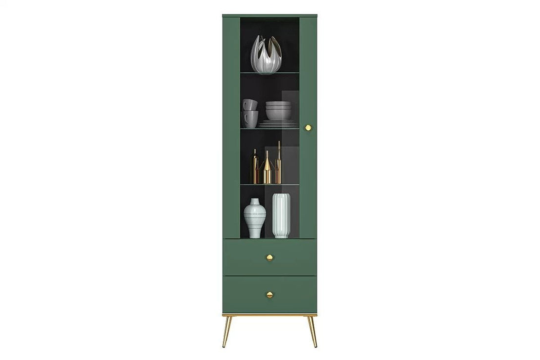 Vitrine - Euras - Praktische Vitrine mit Glasfronten. - ROYAL24_MARKT