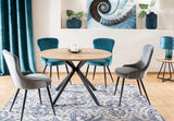 Stuhl - Bluvel - Eleganter für stilvolles Wohnzimmer und modernes Raumdesign. - ROYAL24_MARKT