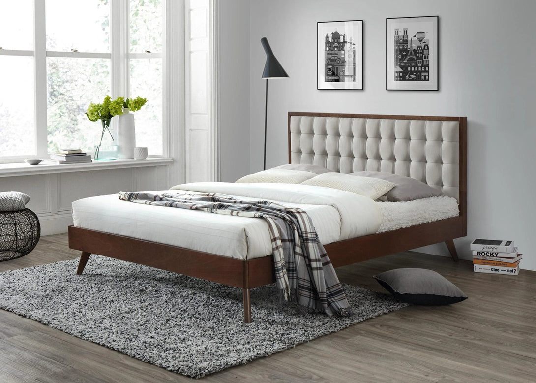 Holzbett - Salomo - Elegantes mit modernem Design. - ROYAL24_MARKT