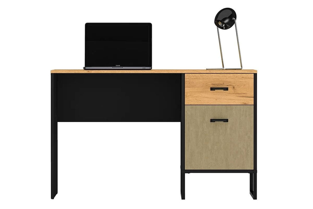 Schreibtisch - Kawana - mit integriertem Aufbewahrungssystem. - ROYAL24_MARKT