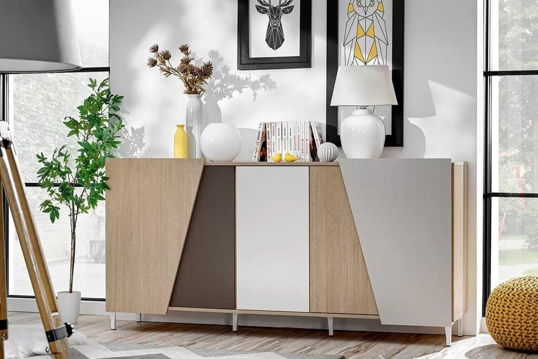 Kommode - Miraza - Markantes Design mit einer Kombination aus wunderbaren Farben. - ROYAL24_MARKT