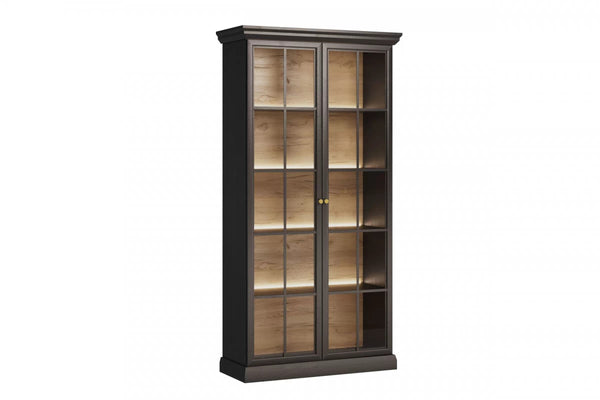 Vitrine - Lucca - Elegante Vitrine mit LED-Beleuchtung. - ROYAL24_MARKT