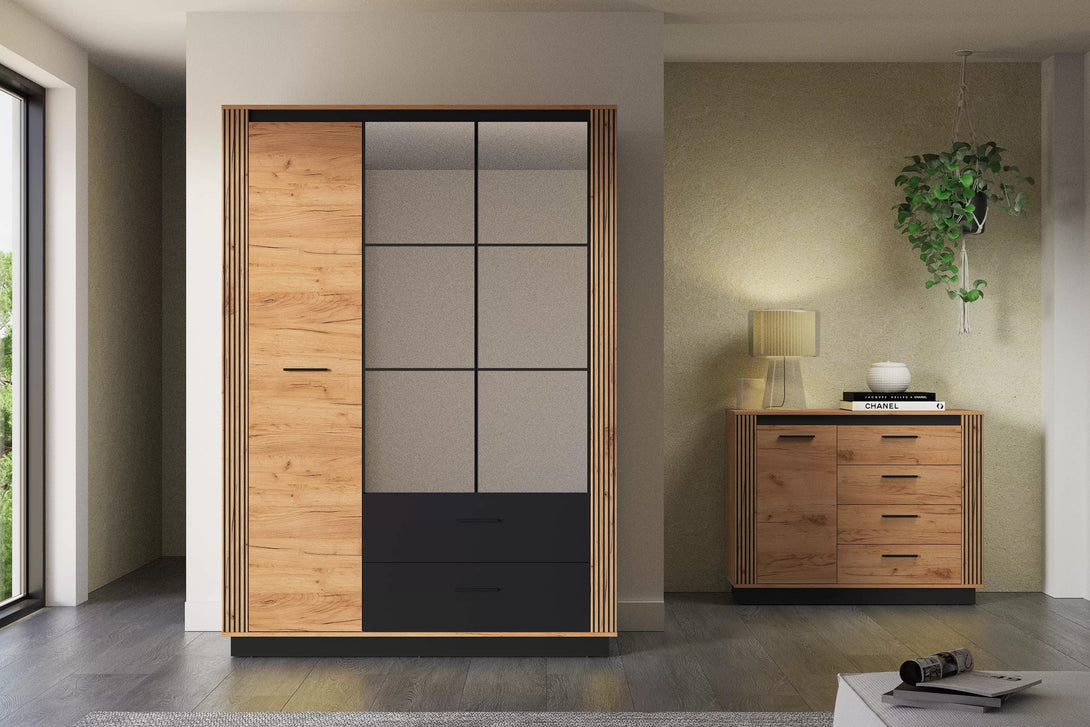 Kleiderschrank -  Clawi - Geräumiger für perfekte Organisation. - ROYAL24_MARKT