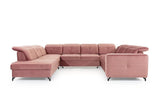 Ecksofa -  Belavio - Ein Design, das Ihrem Zuhause einen Hauch von Luxus verleiht. - ROYAL24_MARKT