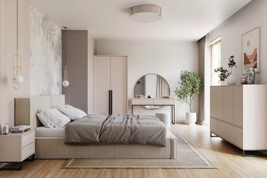 Kleiderschrank - Genua  - Eleganter Kleiderschrank im modernen Design.