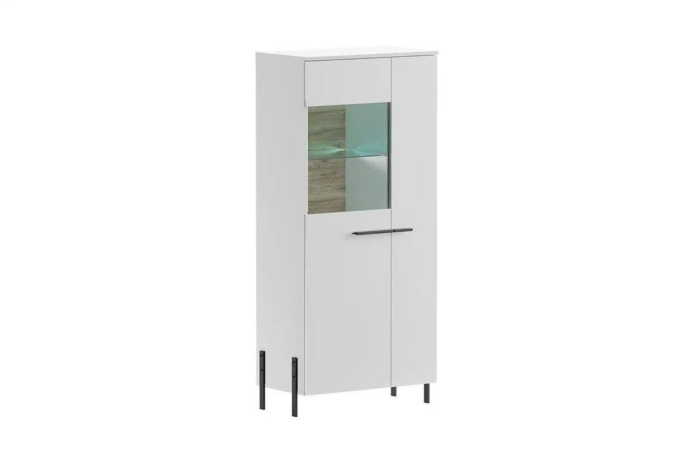 Glasvitrine -  Nalor - Praktische für elegante Präsentation und großzügigen Stauraum.
