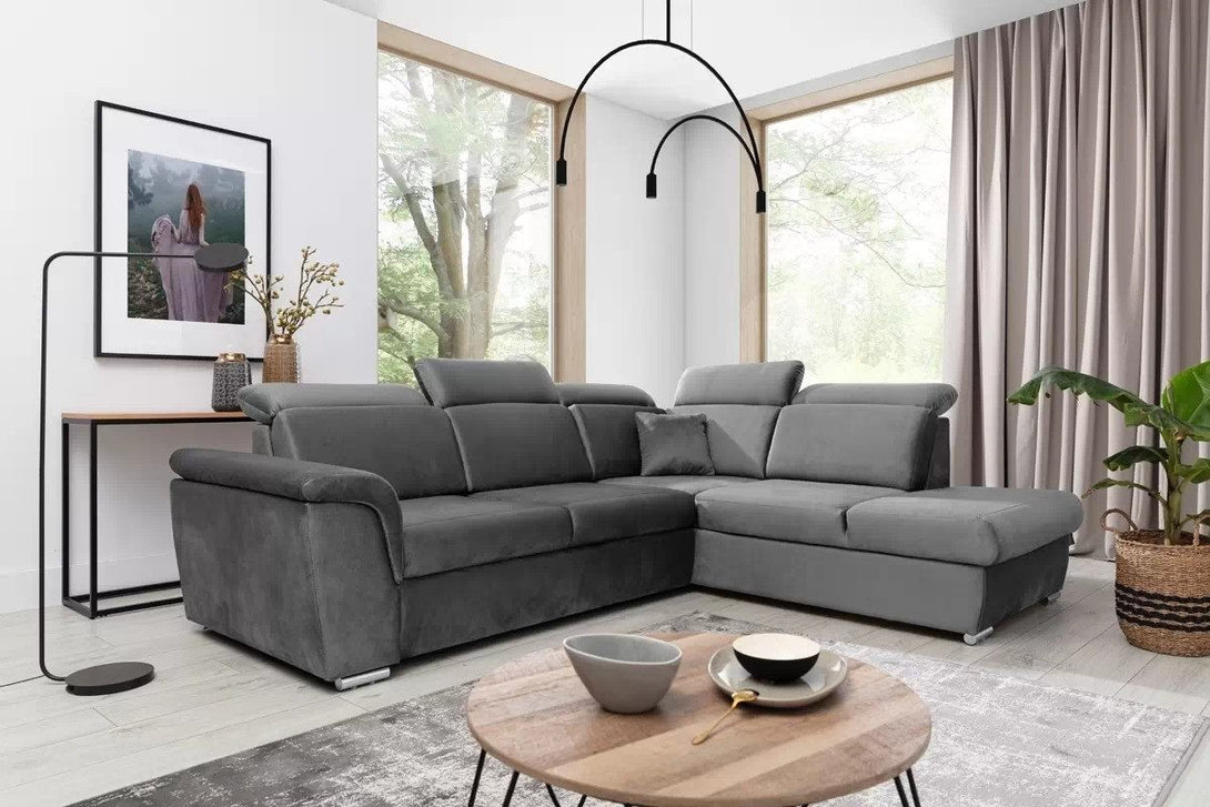 Ecksofa - Milanos L - Luxuriöses Design für Ihr Wohnzimmer.