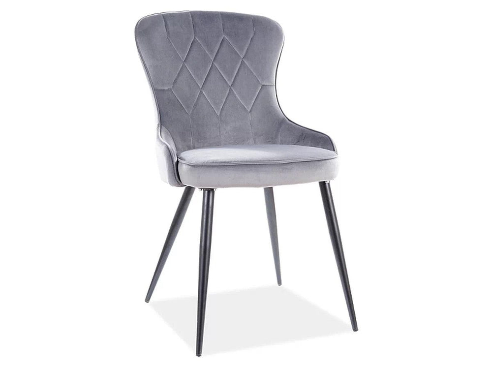 Stuhl - Bluvel - Eleganter für stilvolles Wohnzimmer und modernes Raumdesign.