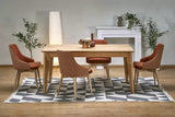 Esstisch - Edmondo - Schlichtes Design für moderne Räume mit Klappmöglichkeit. - ROYAL24_MARKT