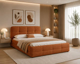 Polsterbett – Bett 17 – Aragon – Gepolstertes Bett mit Metall-Lattenrost