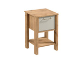 Velario Schlafzimmer-Set 5-teilig – Modernes Schlafzimmer in Wotan Eiche / Beige – Ansicht 4