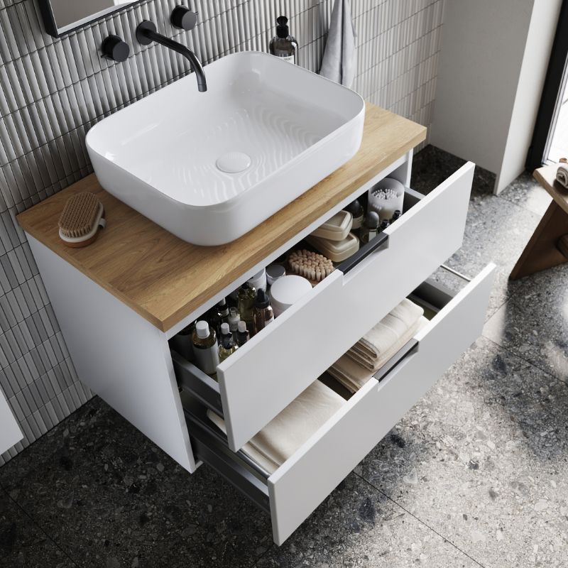 Badezimmer - WASCHBECKEN - VIENETO 50 cm - ROYAL24_MARKT