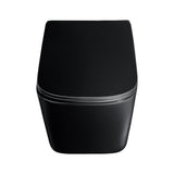 Wand-WC Schwarz matt – Ansicht 2