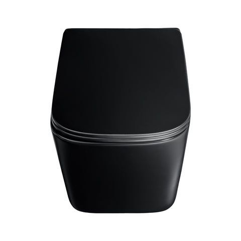 Wand-WC Schwarz matt – Ansicht 2