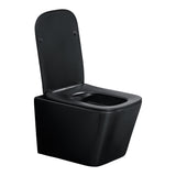 Wand-WC Schwarz matt – Ansicht 3