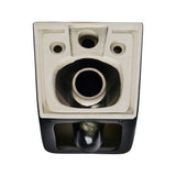 Wand-WC Schwarz matt – Ansicht 4