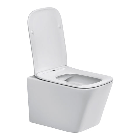 Wand-WC Weiß Hochglanz – Ansicht 3