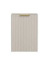 Waschbeckenunterschrank Ardena Kaschmir matt 40 × 57 × 22 cm mit 1 Tür – Ansicht 2