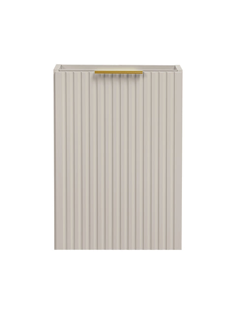 Waschbeckenunterschrank Ardena Kaschmir matt 40 × 57 × 22 cm mit 1 Tür – Ansicht 2