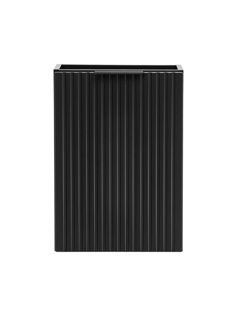 Waschbeckenunterschrank Ardena Matt Black / Graphite Inner Side 40 × 57 × 22 cm mit 1 Tür