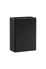 Waschbeckenunterschrank Ardena Matt Black / Graphite Inner Side 40 × 57 × 22 cm mit 1 Tür – Ansicht 3