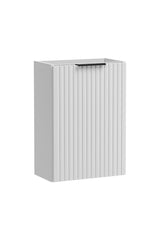 Waschbeckenunterschrank Ardena Weiß matt 40 × 57 × 22 cm mit 1 Tür – Ansicht 3