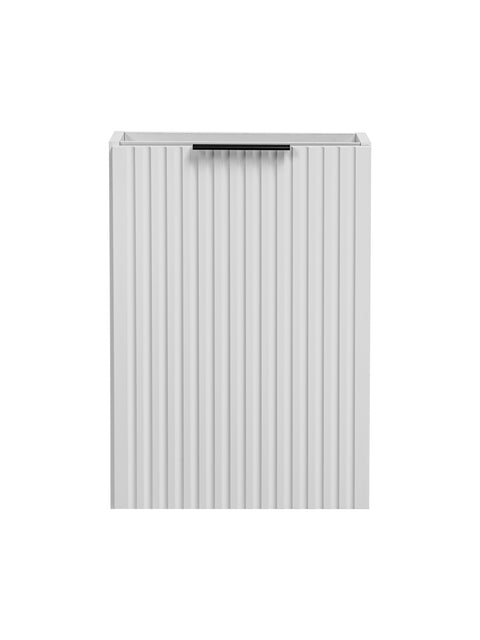 Waschbeckenunterschrank Ardena Weiß matt 40 × 57 × 22 cm mit 1 Tür – Ansicht 4