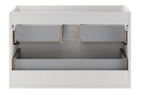Waschbeckenunterschrank Asteya Weiß matt 80 × 50 × 45,6 cm mit 2 Schubladen – Ansicht 5
