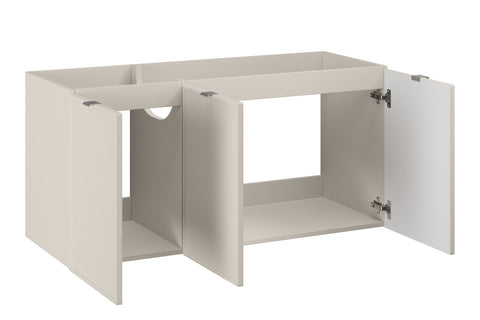 Waschbeckenunterschrank Bellisa Kaschmir matt 120 × 57 × 46 cm mit 3 Türen – Ansicht 3