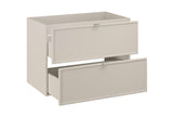 Waschbeckenunterschrank Bellisa Kaschmir matt 80 × 57 × 46 cm mit 2 Schubladen – Ansicht 3