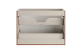 Waschbeckenunterschrank Bellisa Kaschmir matt 80 × 57 × 46 cm mit 2 Schubladen – Ansicht 4