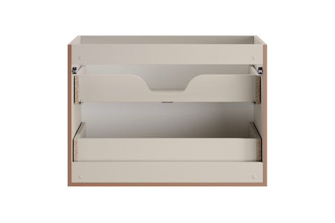 Waschbeckenunterschrank Bellisa Kaschmir matt 80 × 57 × 46 cm mit 2 Schubladen – Ansicht 4
