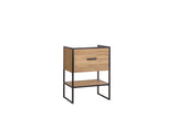 Waschbeckenunterschrank Brookvale Golden Craft Eiche 60 × 82 × 46 cm mit 1 Schublade