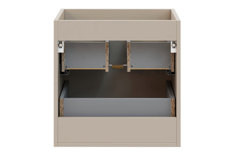Waschbeckenunterschrank Dalvira Kaschmir matt 50 × 50 × 46 cm mit 2 Schubladen – Ansicht 4