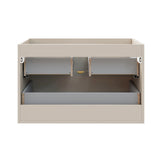 Waschbeckenunterschrank Dalvira Kaschmir matt 80 × 50 × 46 cm mit 2 Schubladen – Ansicht 4