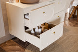 Waschbeckenunterschrank Donessa Sand 60,2 × 57 × 46 cm mit 2 Schubladen – Ansicht 7