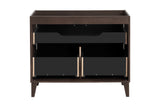 Waschbeckenunterschrank Dorella Ristretto Eiche 100 × 82 × 46 cm mit 2 Schubladen – Ansicht 4