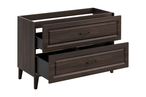 Waschbeckenunterschrank Dorella Ristretto Eiche 120 × 82 × 46 cm mit 2 Schubladen – Ansicht 3