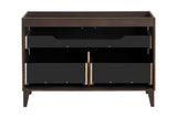 Waschbeckenunterschrank Dorella Ristretto Eiche 120 × 82 × 46 cm mit 2 Schubladen – Ansicht 4