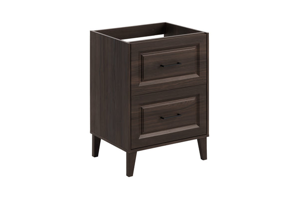 Waschbeckenunterschrank Dorella Ristretto Eiche 60 × 82 × 46 cm mit 2 Schubladen