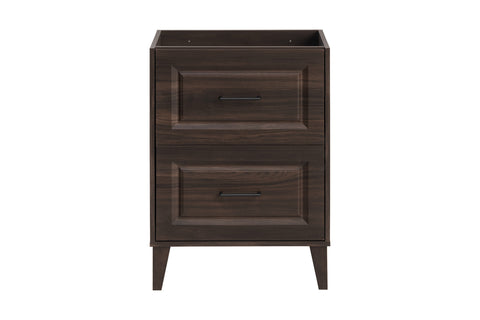 Waschbeckenunterschrank Dorella Ristretto Eiche 60 × 82 × 46 cm mit 2 Schubladen – Ansicht 2